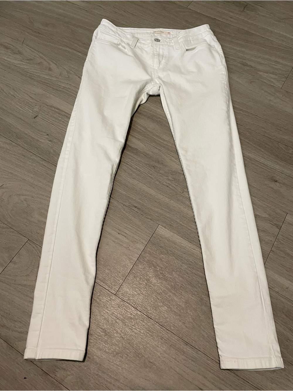Levi's Women's White Skinny Jeans